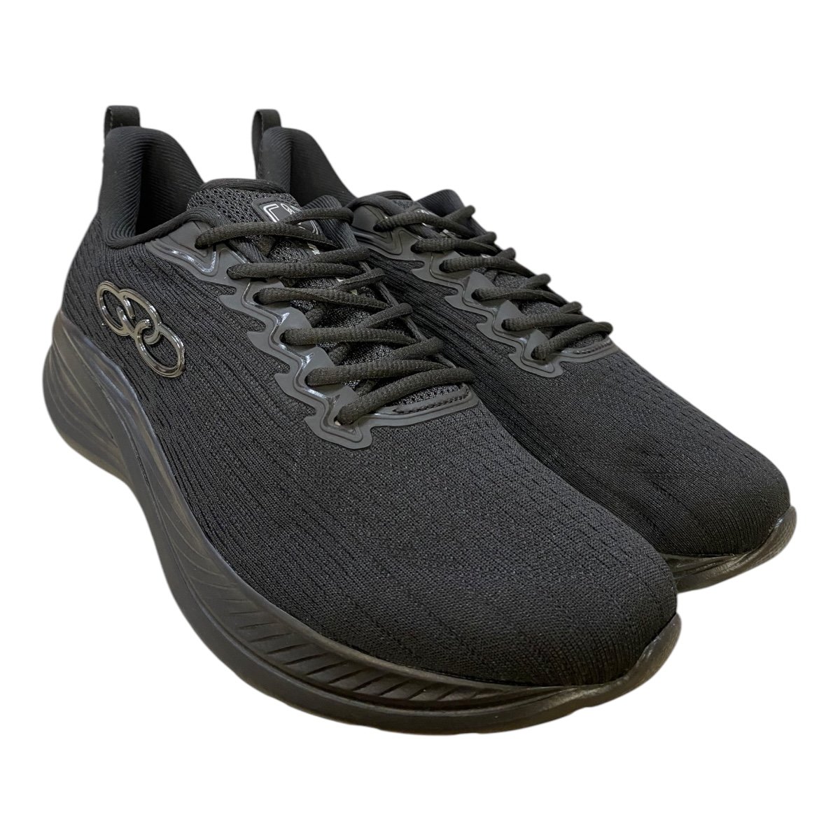 Tenis Masculino Olympikus Conforto Esporte Academia Caminhada Marte Preto Preto 2