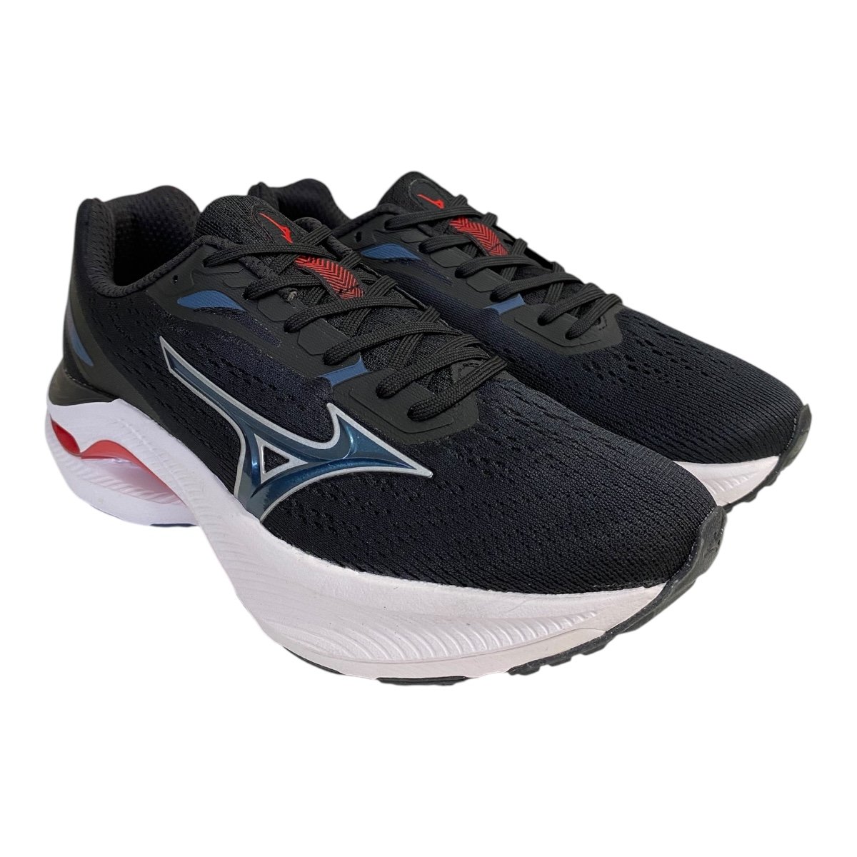 Tenis Masculino Mizuno Conforto Esporte Academia Caminhada Vitality 6 Preto Preto 2