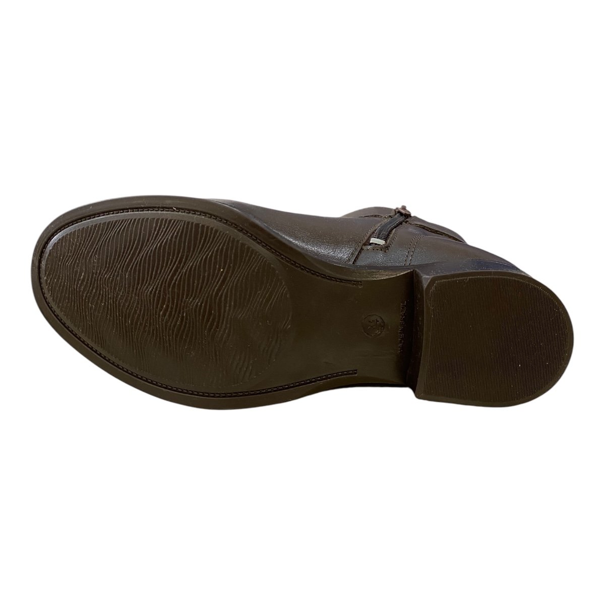 Bota Coturno Feminino New Born Couro Legítimo Fivela 9858 Marrom Marrom 3