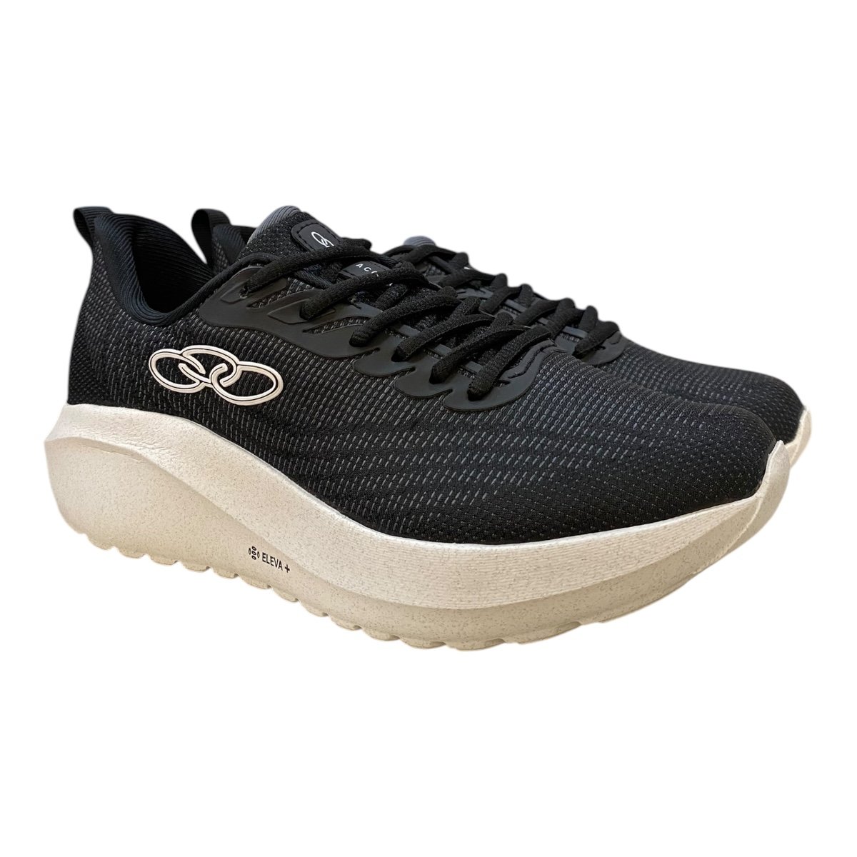 Tenis Feminino Olympikus Conforto Esporte Academia Caminhada Acqua Preto Preto 2