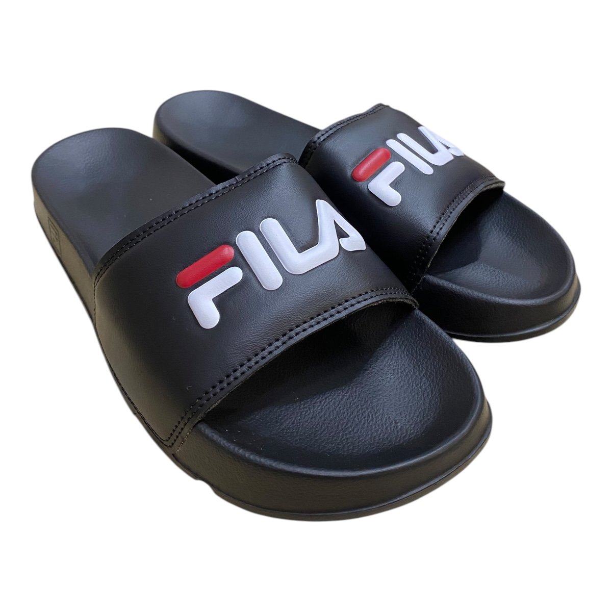 Chinelo Masculino Fila Conforto Super Leve Básico Drifter Basic Preto Preto 2