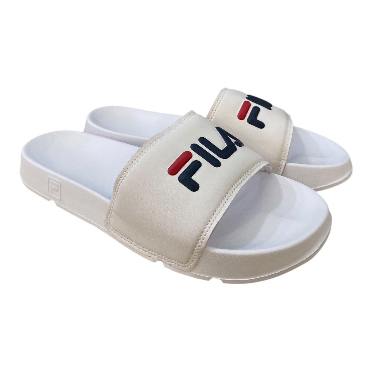 Chinelo Masculino Fila Conforto Super Leve Básico Drifter Basic branco Branco 2