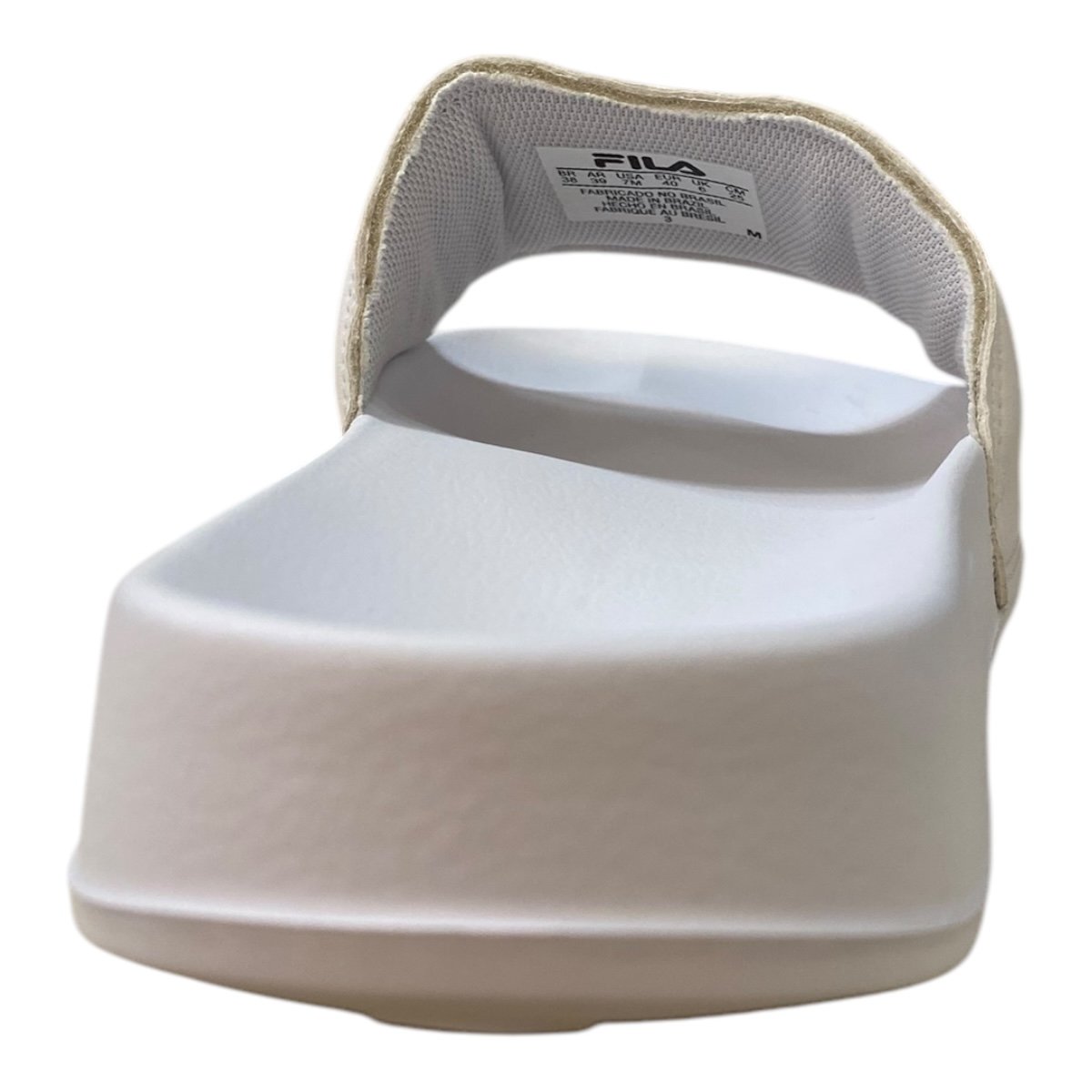 Chinelo Masculino Fila Conforto Super Leve Básico Drifter Basic branco Branco 5