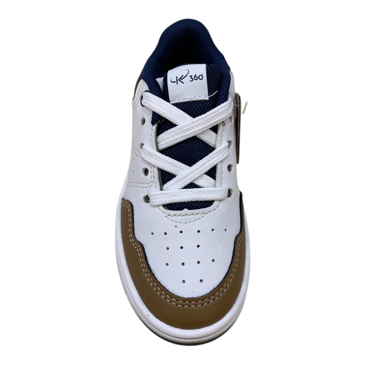 Tenis Infantil Menino Kidy Casual Retrô 14000895538 Branco Branco 6