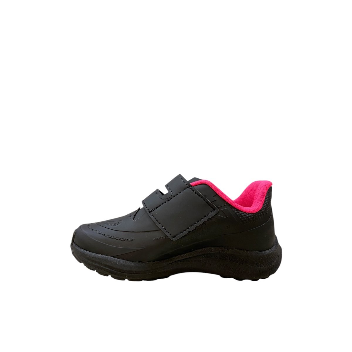 Tenis Infantil Menina Kidy Calce Fácil Auto Colante Básico  43810044228 Preto Preto 4