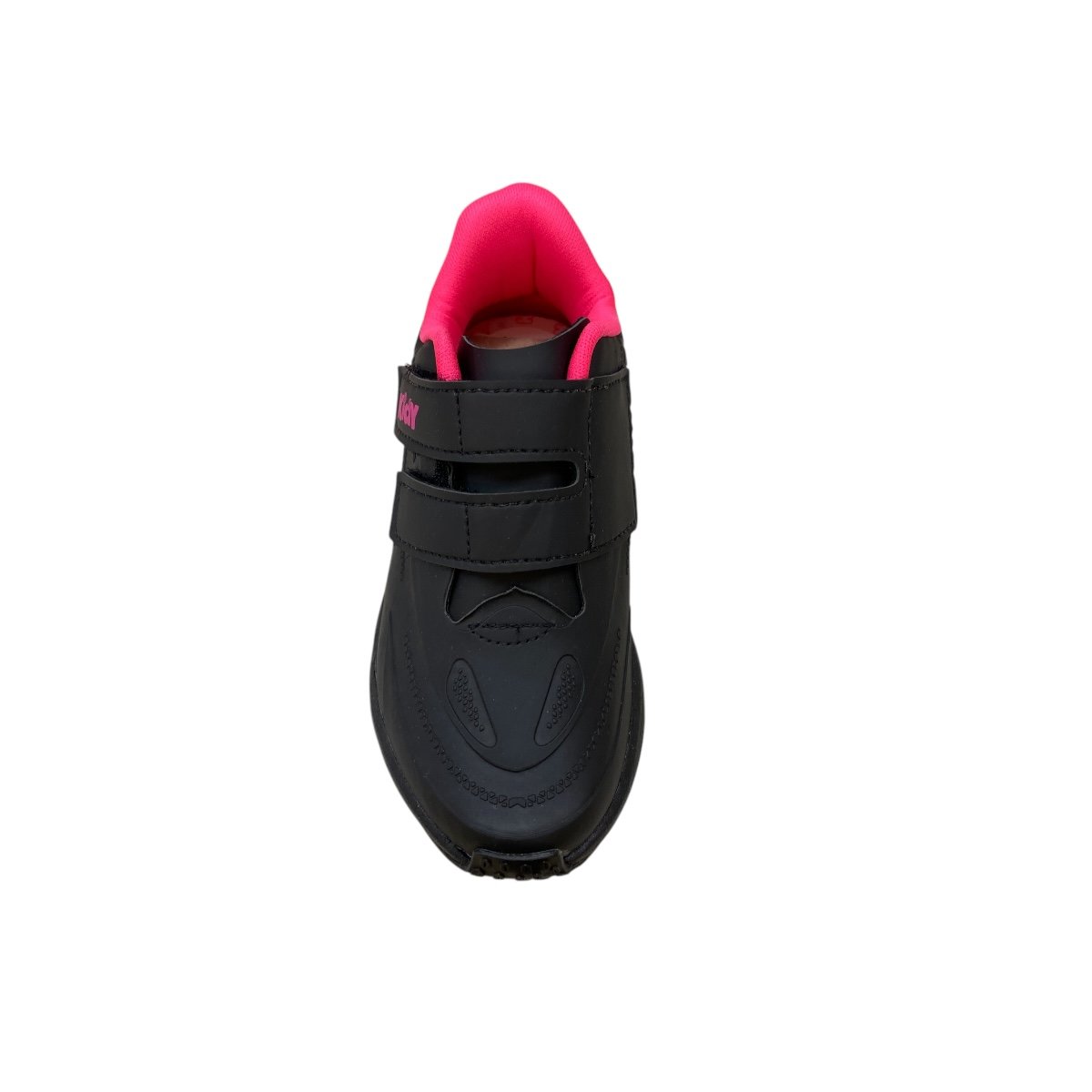 Tenis Infantil Menina Kidy Calce Fácil Auto Colante Básico  43810044228 Preto Preto 6
