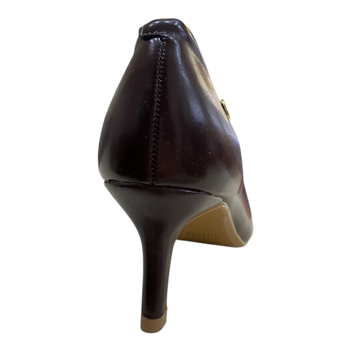 Scarpin Vizzano Feminino Pelica Casual Salto Fino Social 1456.100 Marrom Marrom 5