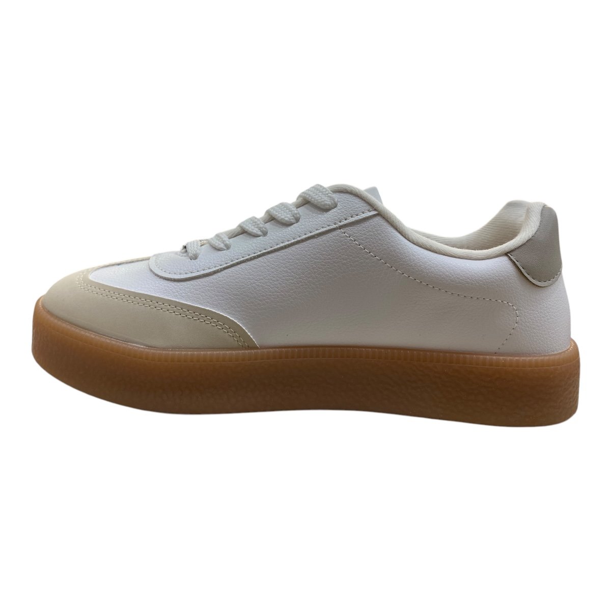 Tenis Feminino Vizzano Pelica Street Casual Retrô Plataforma Básico Branco Branco 4