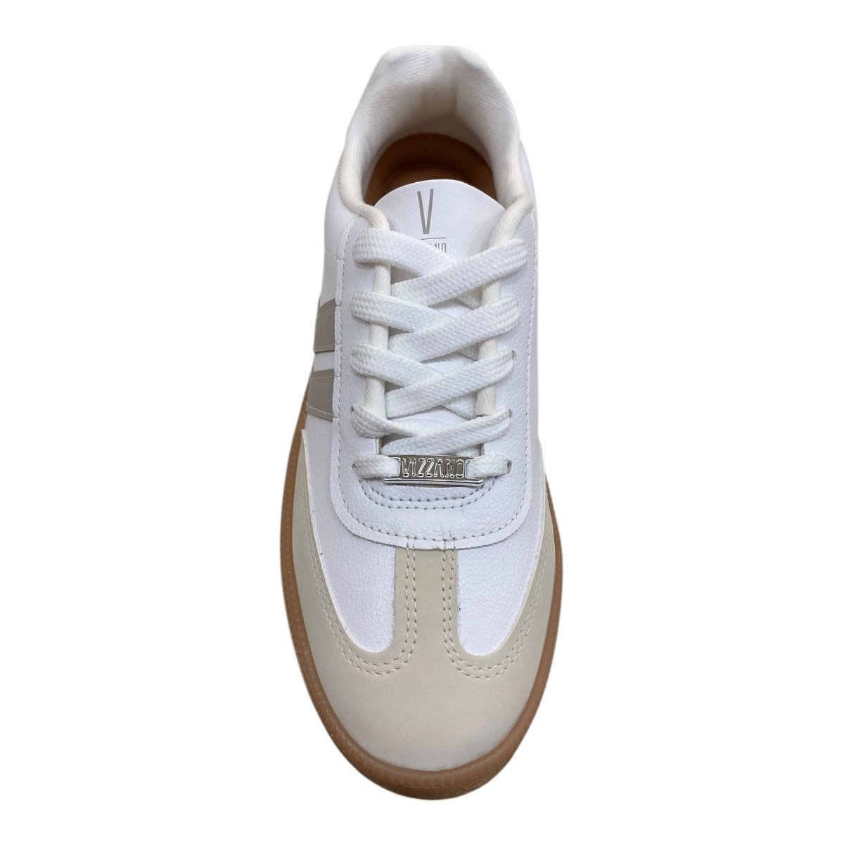 Tenis Feminino Vizzano Pelica Street Casual Retrô Plataforma Básico Branco Branco 6