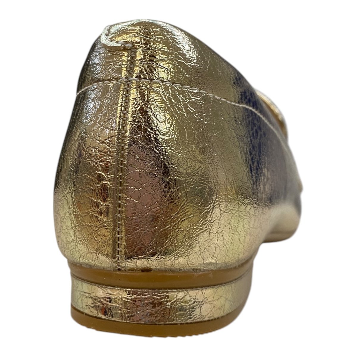 Mocassim Vizzano Feminino Detalhe Metalizado Dourado 1351.106 Dourado 5