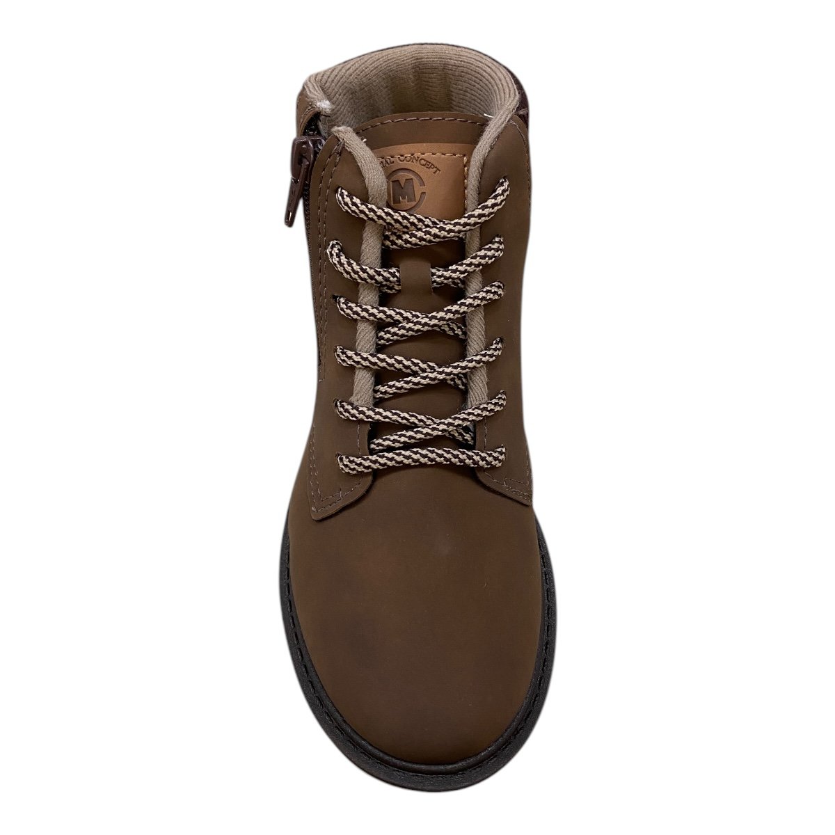 Bota Coturno Infantil Menino Molekinho Casual Tratorado 2817.126 Marrom Marrom 6