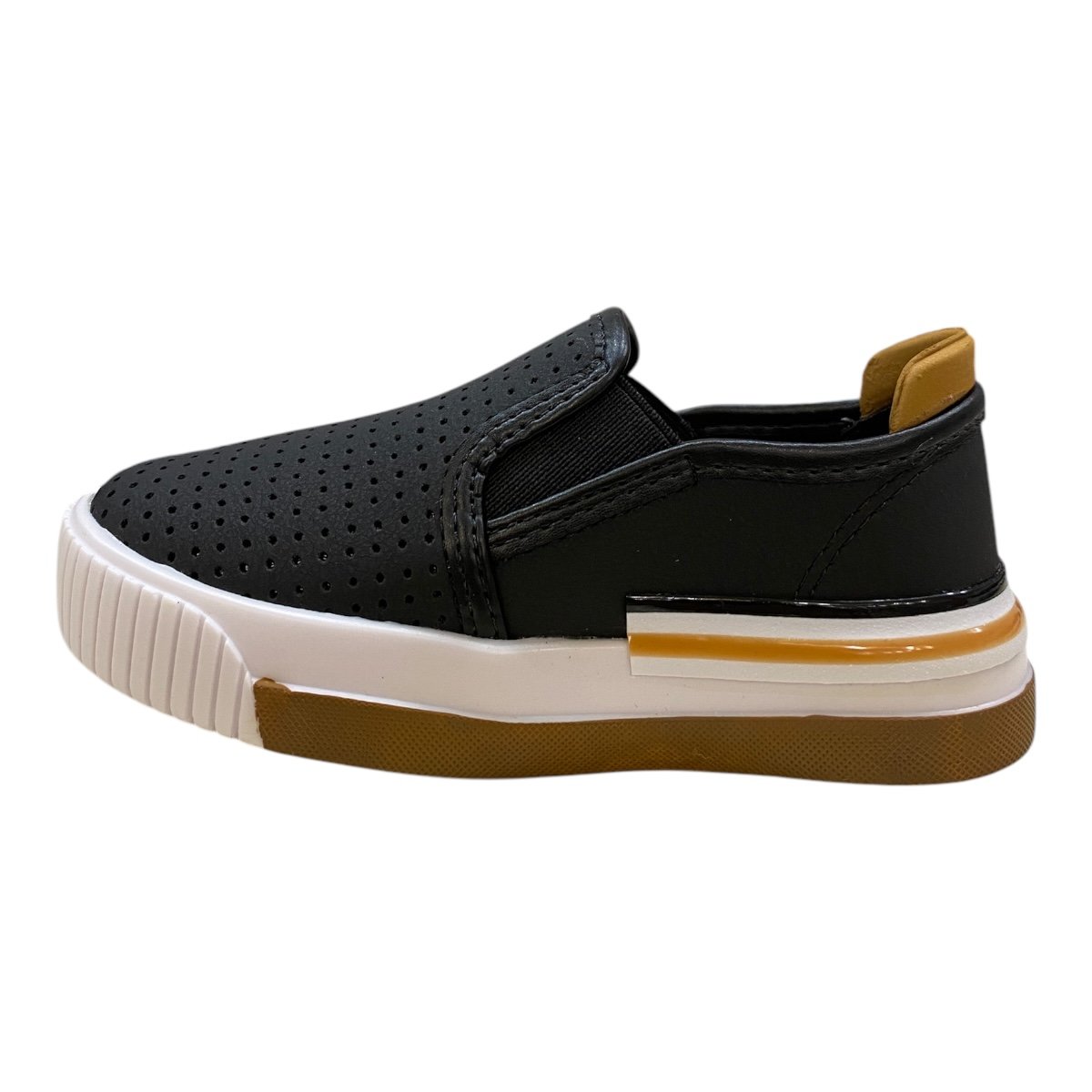 Sapato Infantil Menino Molekinho Mocassim Casual Básico  2615100 Preto Preto 4