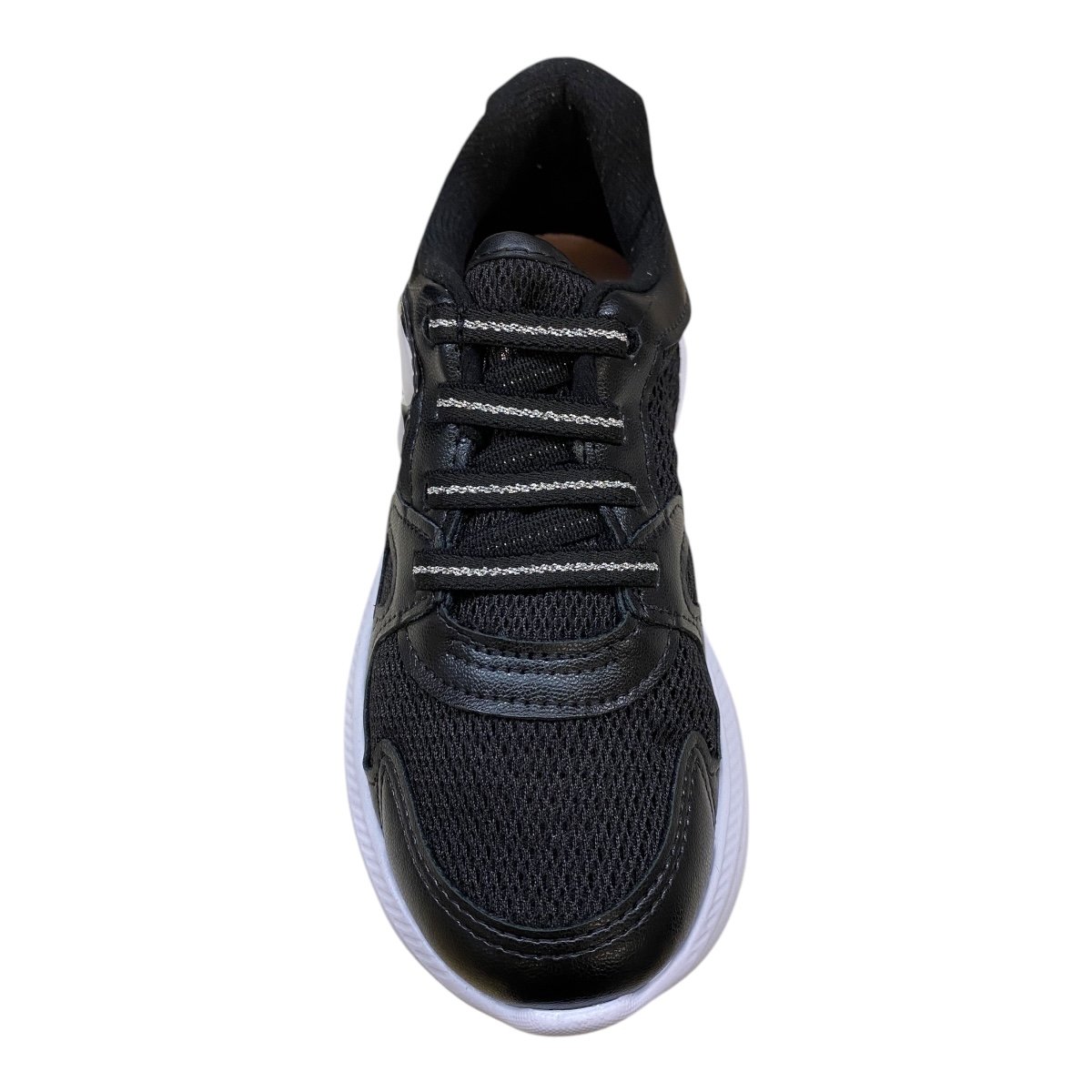 Tenis Infantil Menina Molekinha Conforto Casual Calce Fácil 2584.102 Preto Preto 6
