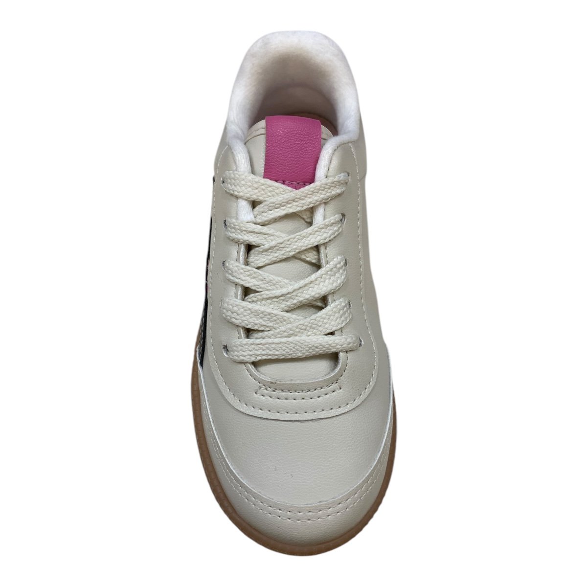 Tenis Infantil Menina Molekinha Camurça Casual Street  2582.103 Bege Bege 6