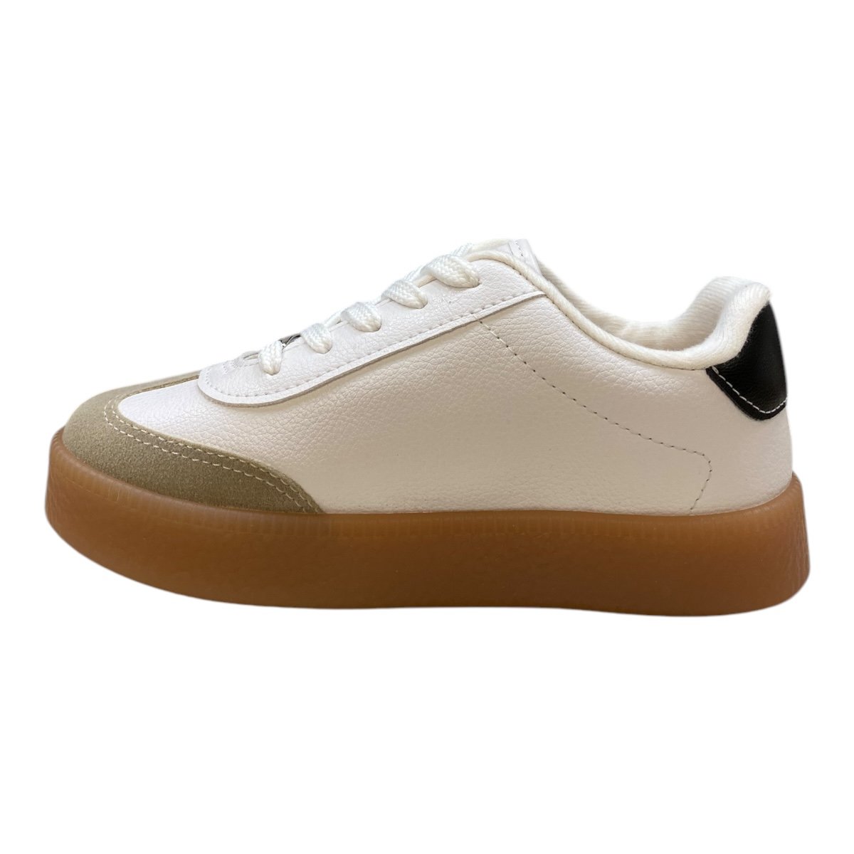 Tenis Infantil Menina Molekinha Camurça Casual Street   2582.102 Branco Branco 4