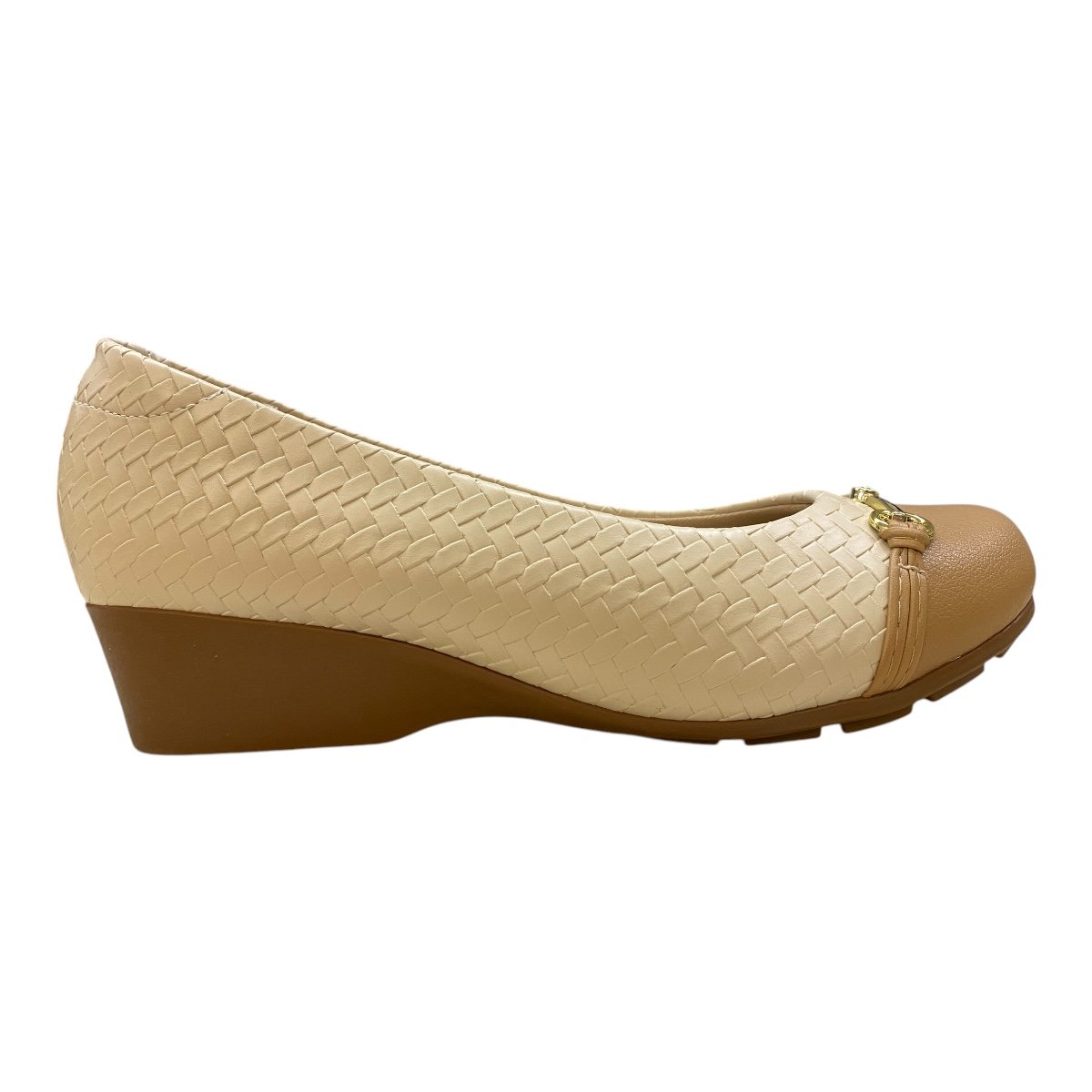 Sapatilha Feminino Modare Casual Ultraconforto Anabela 7014.293 Nude Nude 1