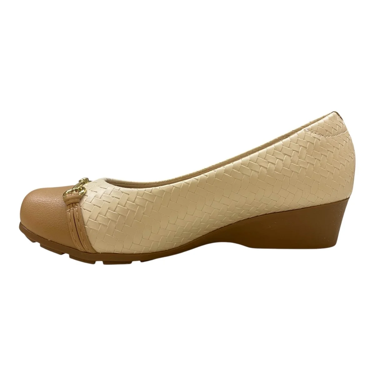 Sapatilha Feminino Modare Casual Ultraconforto Anabela 7014.293 Nude Nude 4