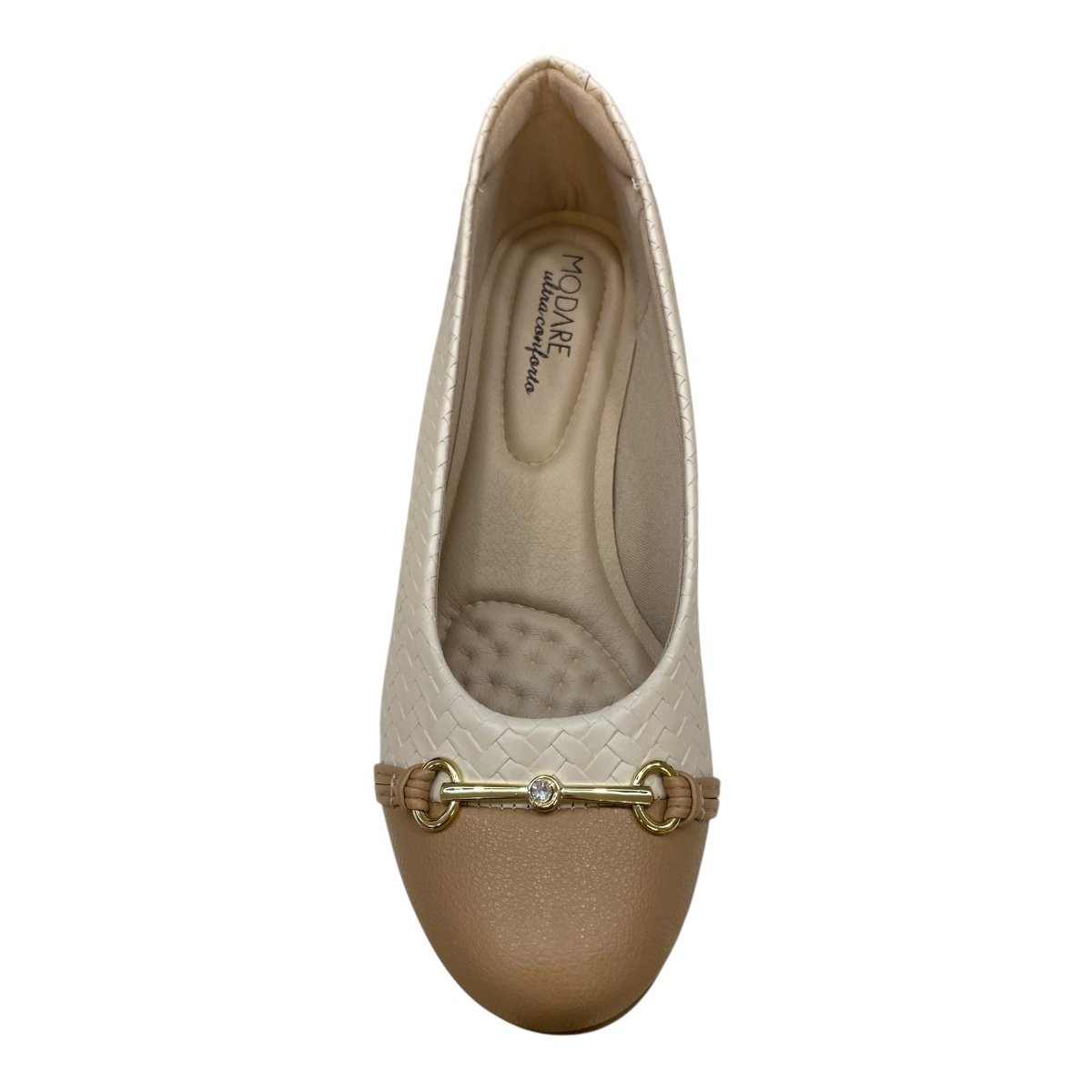 Sapatilha Feminino Modare Casual Ultraconforto Anabela 7014.293 Nude Nude 6