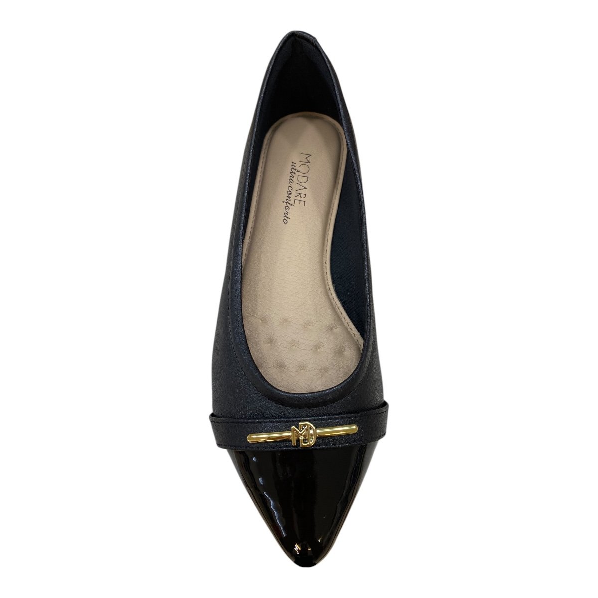 Sapatilha Feminino Modare Ultraconforto Casual Superleve 7334. Preto Preto 6