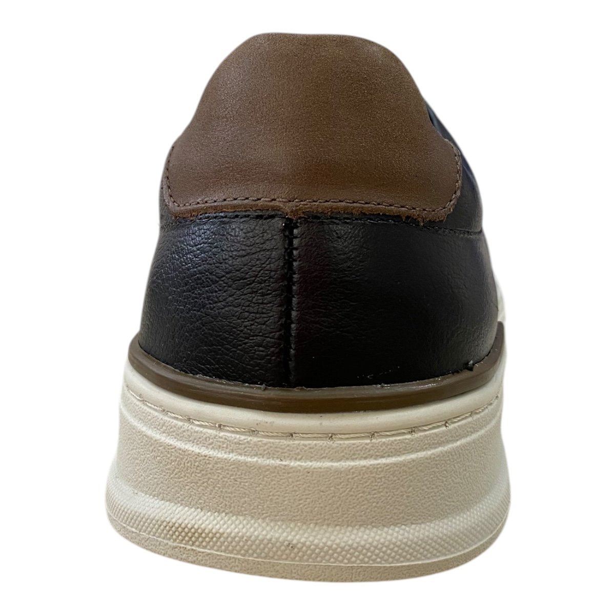 Sapatênis Masculino Ferracini Gold Casual Couro Calce Fácil 2075A. Preto Preto 5