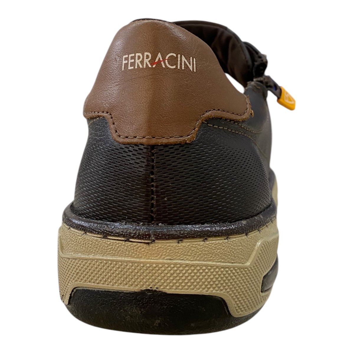 Sapatênis Masculino Ferracini Angra Casual Couro Calce Fácil 7655-658C Marrom Marrom 5