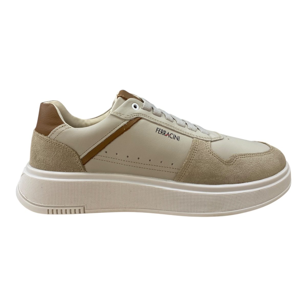 Sapatênis Masculino Ferracini Logan Casual Couro Calce Fácil 9316