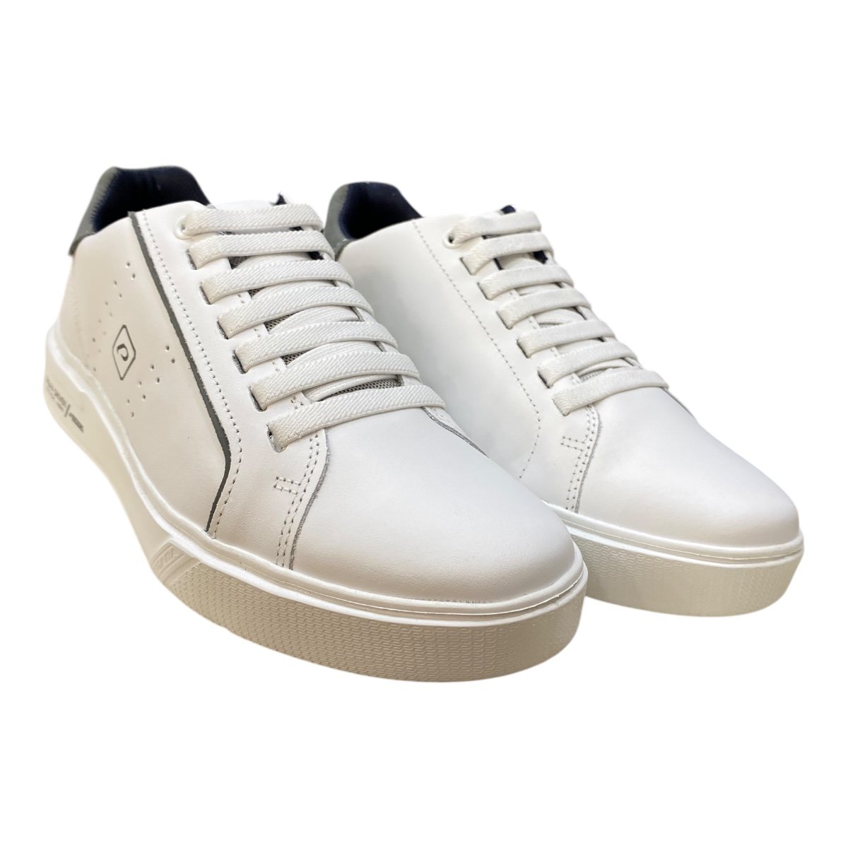 Sapatênis Masculino Pegada Casual Couro Conforto Calce Fácil 111901 Branco Branco 2