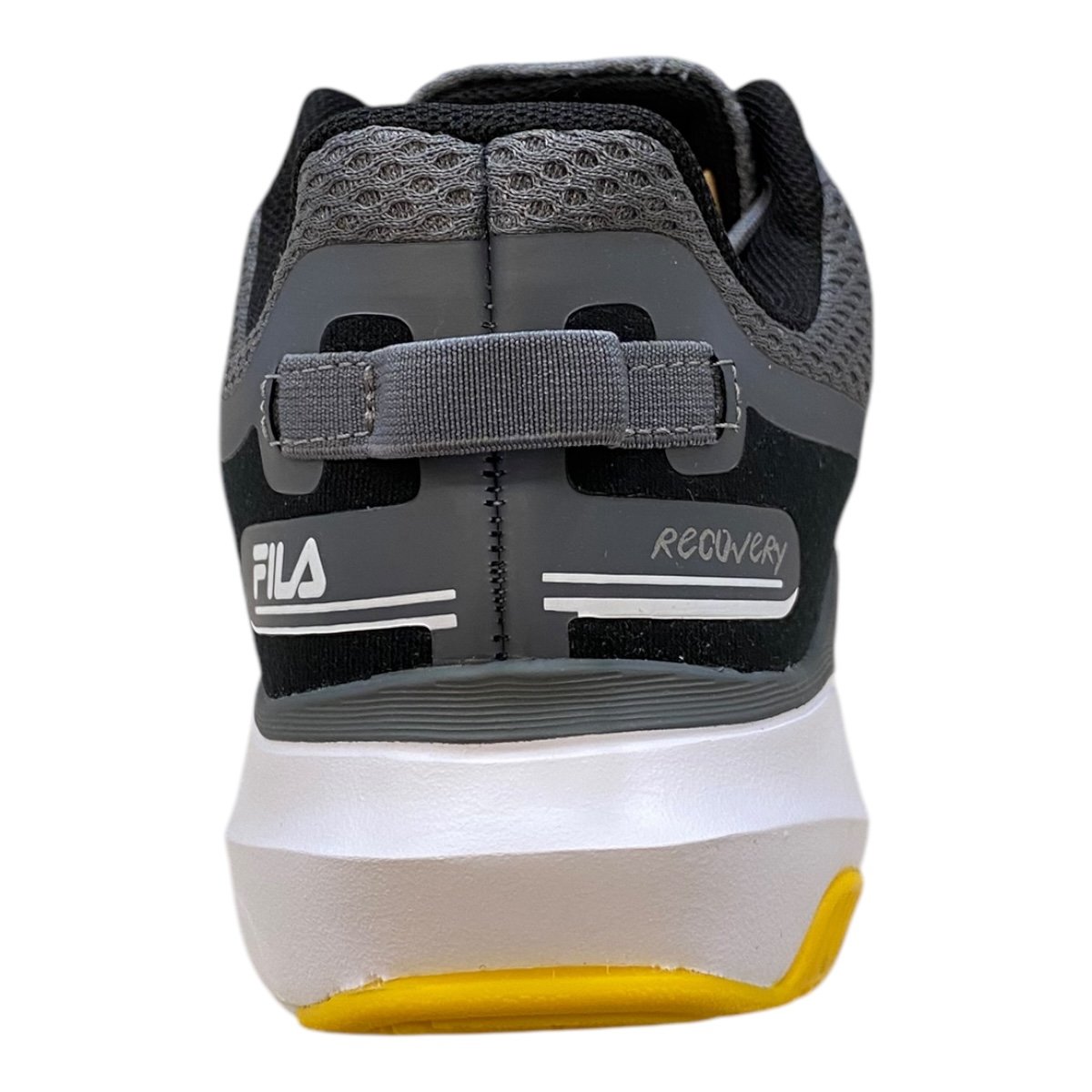 Tenis Masculino Fila Recovery Conforto Esporte Academia Caminhada  Chumbo Chumbo 5