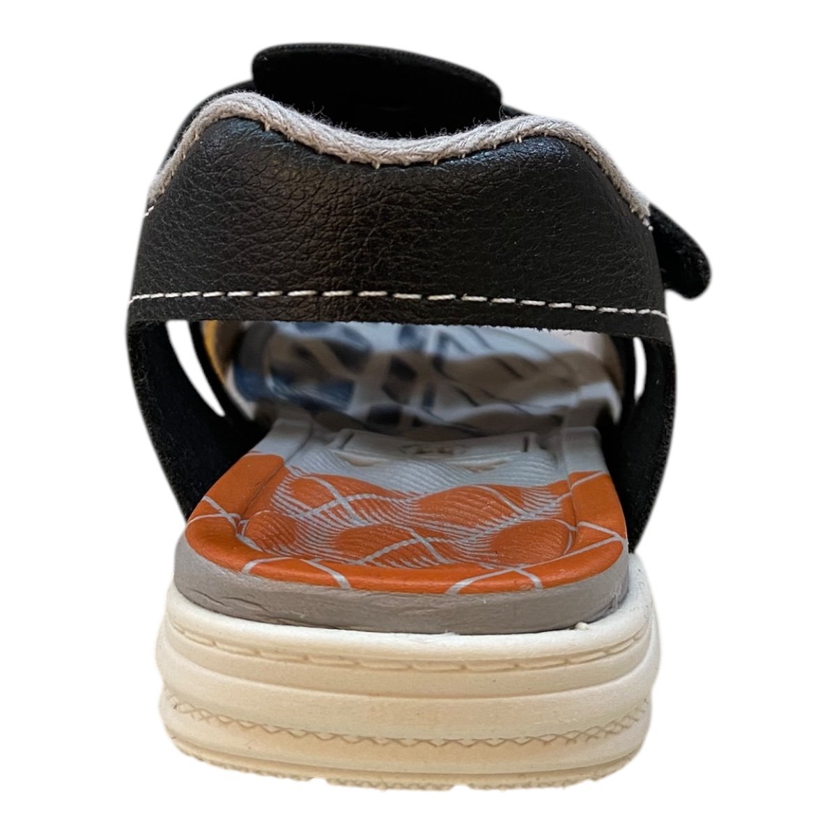 Sandalia Infantil Menino Molekinho Casual Tiras Calce Fácil 2140.759 Preto Preto 3