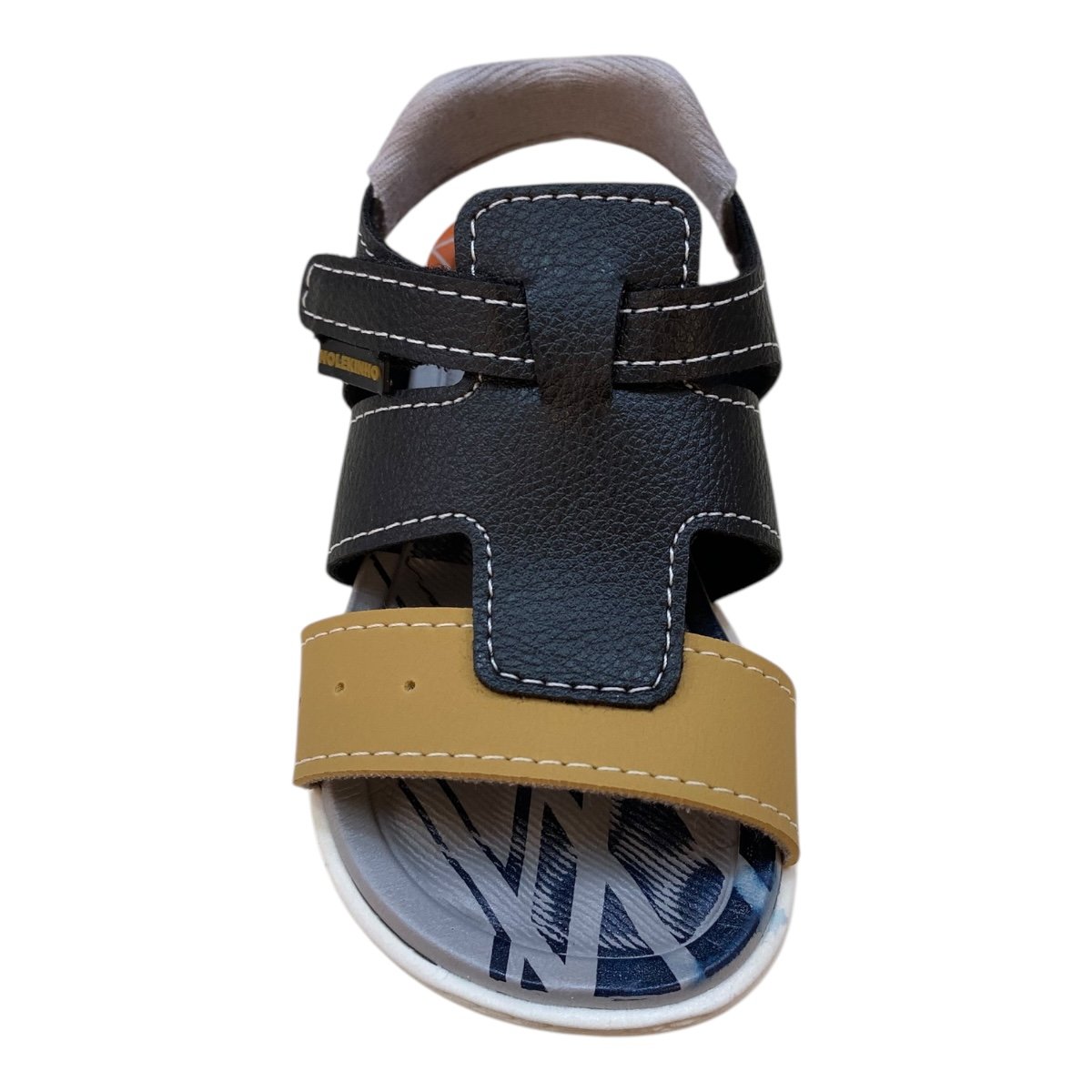 Sandalia Infantil Menino Molekinho Casual Tiras Calce Fácil 2140.759 Preto Preto 4