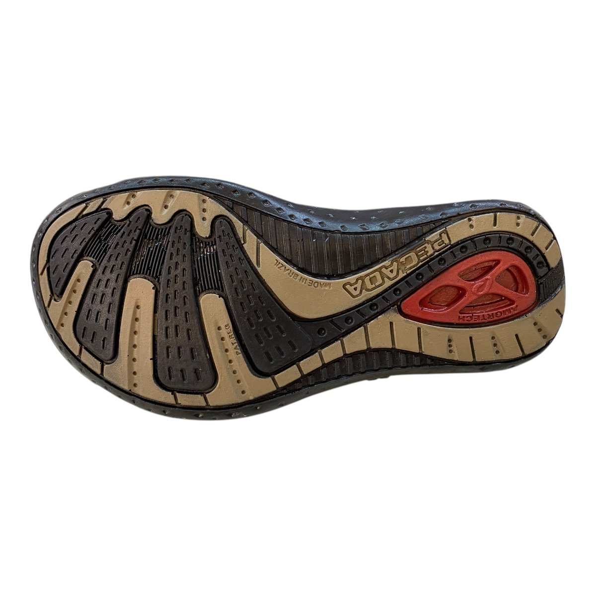 Chinelo Masculino Pegada Conforto Em Couro Tiras Dedo 13166301 Caramelo Caramelo 3