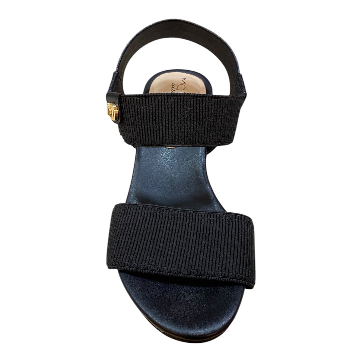 Sandalia Feminino Modare Casual Ultraconforto Calce Fácil Elástico 7187.100 Preto Preto 6