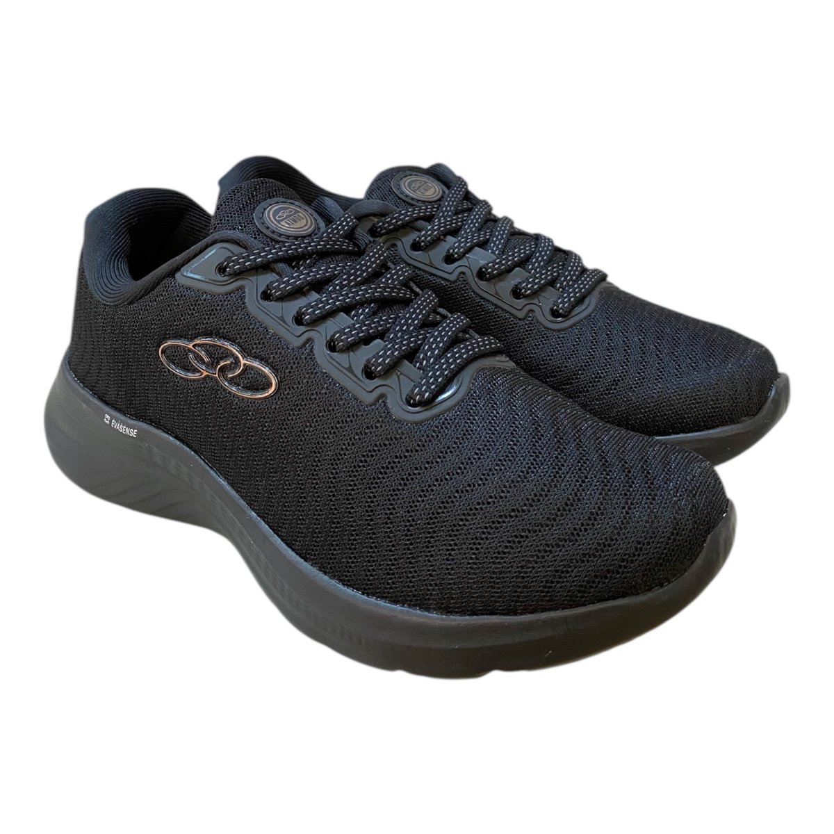 Tenis Feminino Olympikus Atmos Esporte Academia Caminhada Preto Preto 2