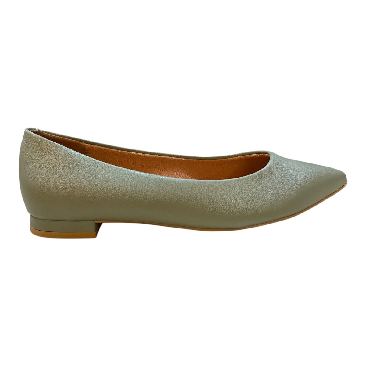 Sapatilha Feminino Vizzano Casual Pelica Básico Bico Fino 1206.200 Verde 1