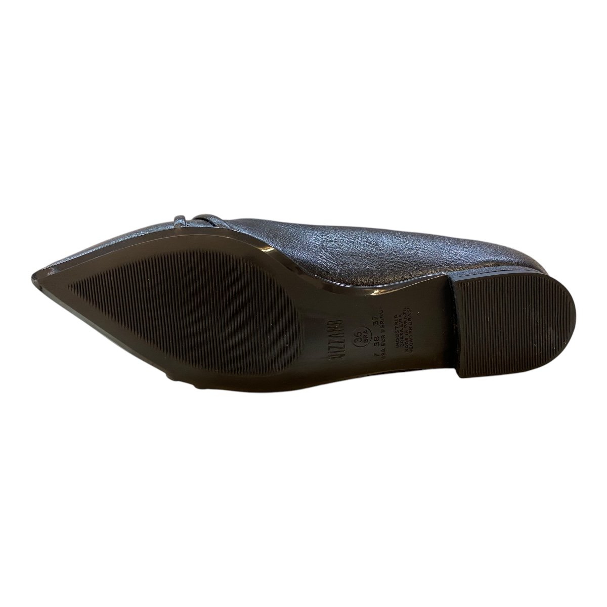 Sapatilha Feminino Vizzano Conforto Pelica Casual Logo Dourado  1206.1004 Preto Preto 3