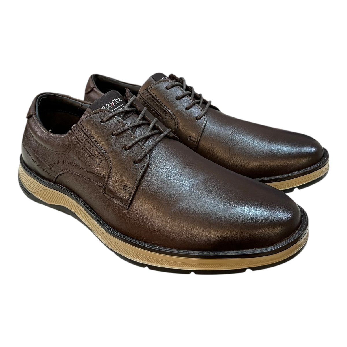 Sapato Masculino Ferracini Fluence Casual Social Couro 5540-559I Marrom Marrom 2