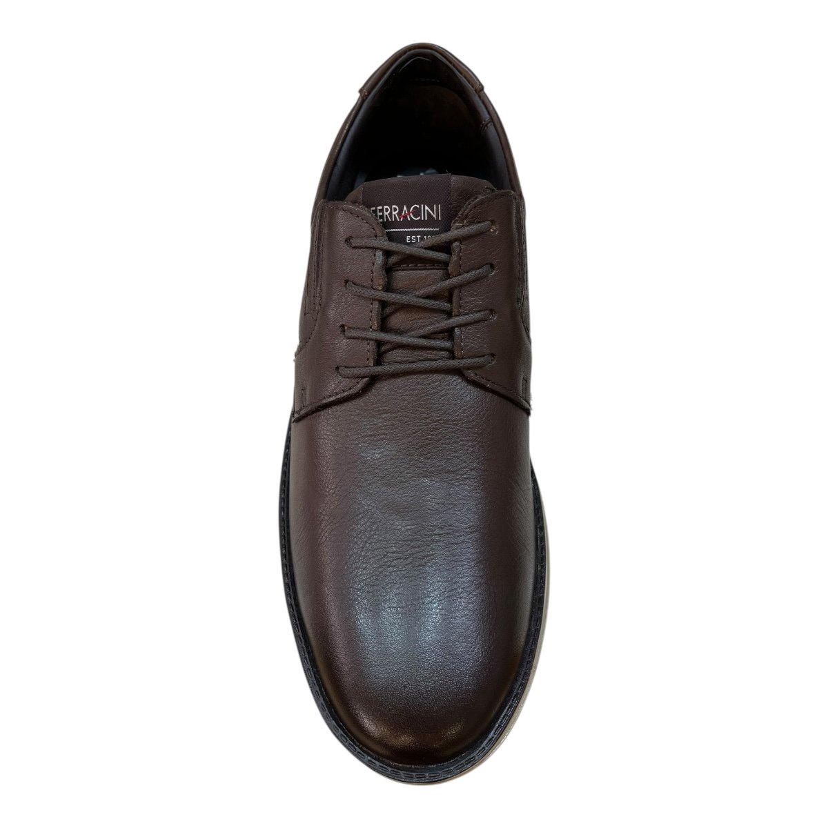 Sapato Masculino Ferracini Fluence Casual Social Couro 5540-559I Marrom Marrom 6