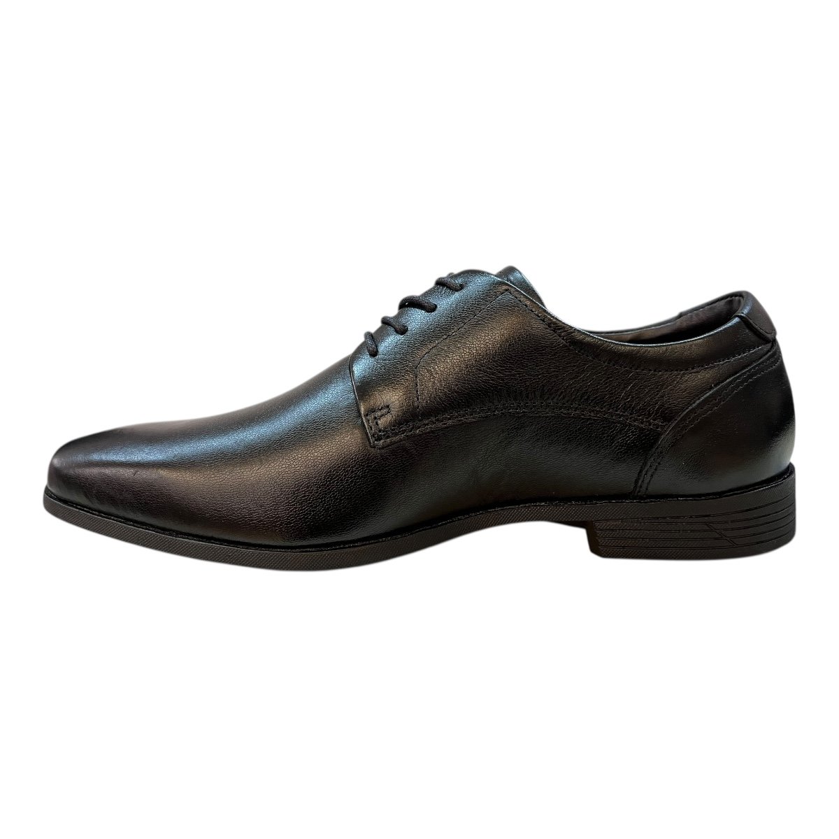 Sapato Masculino Ferracini London Social Casual Conforto Couro 4463-281G Preto Preto 4