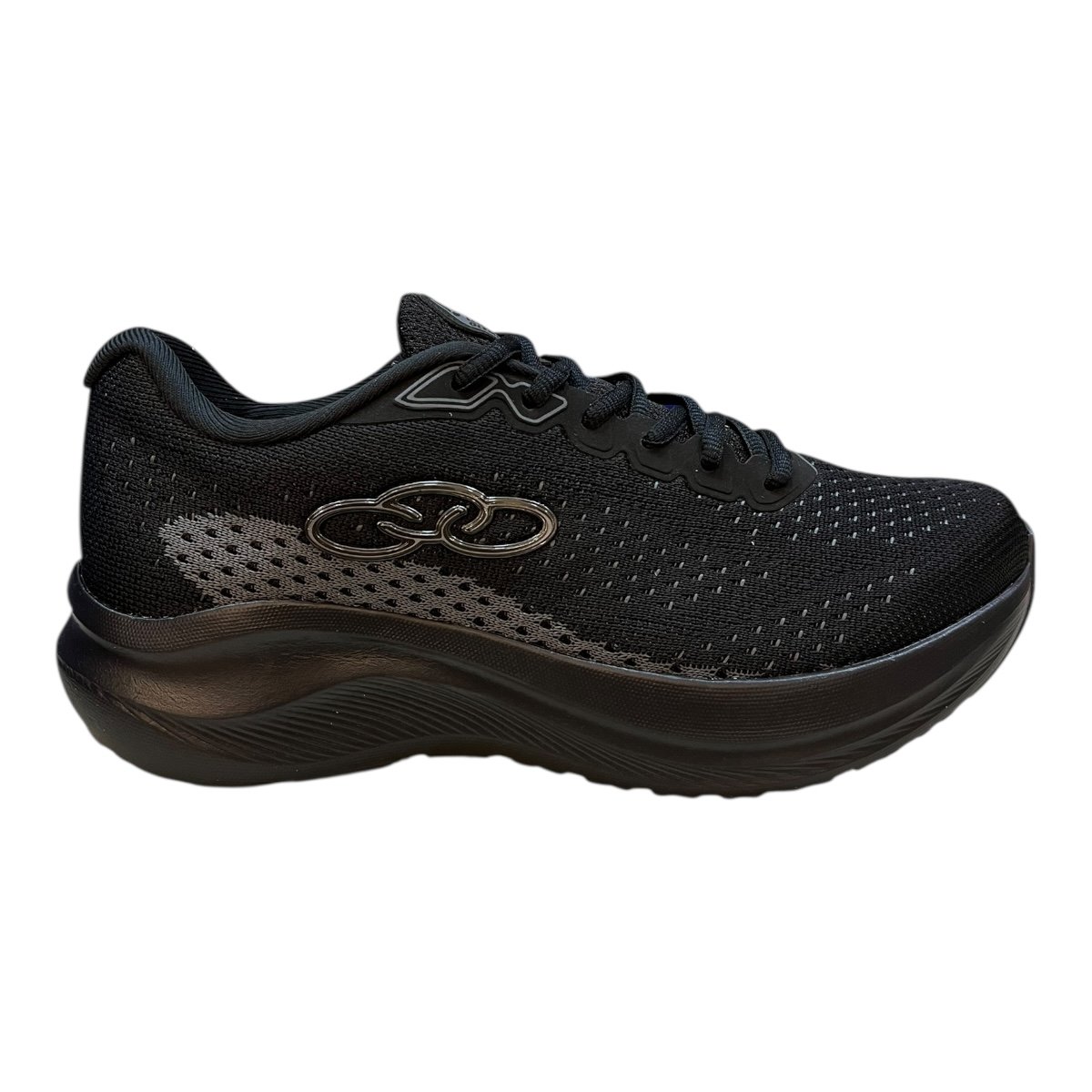 Tenis Masculino Olympikus Soma Conforto Esporte Academia Caminhada  Preto