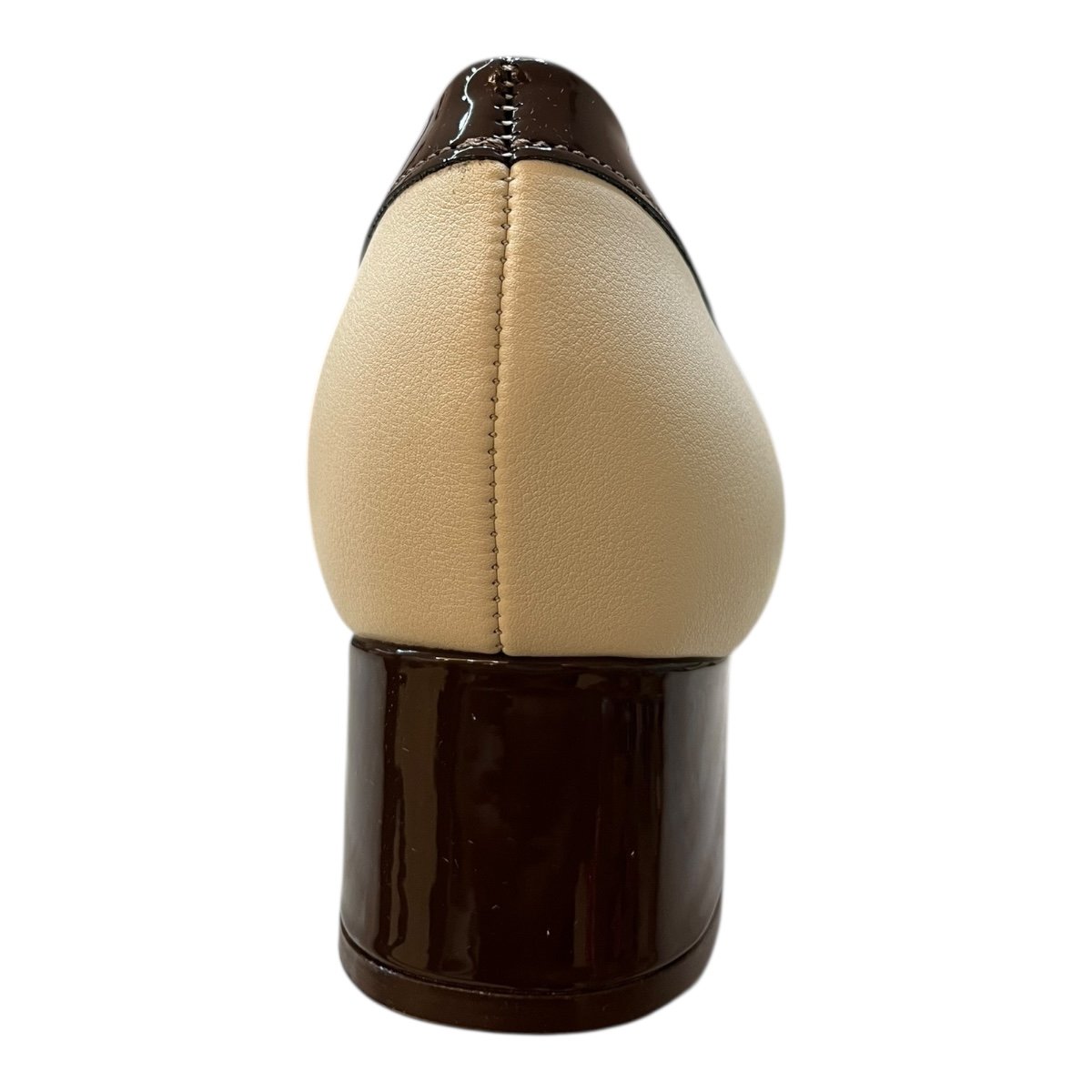 Sapato Scarpin Feminino Piccadilly Casual Ultraconforto Salto Médio Bico Fino 739082 Marfim Marfim 5