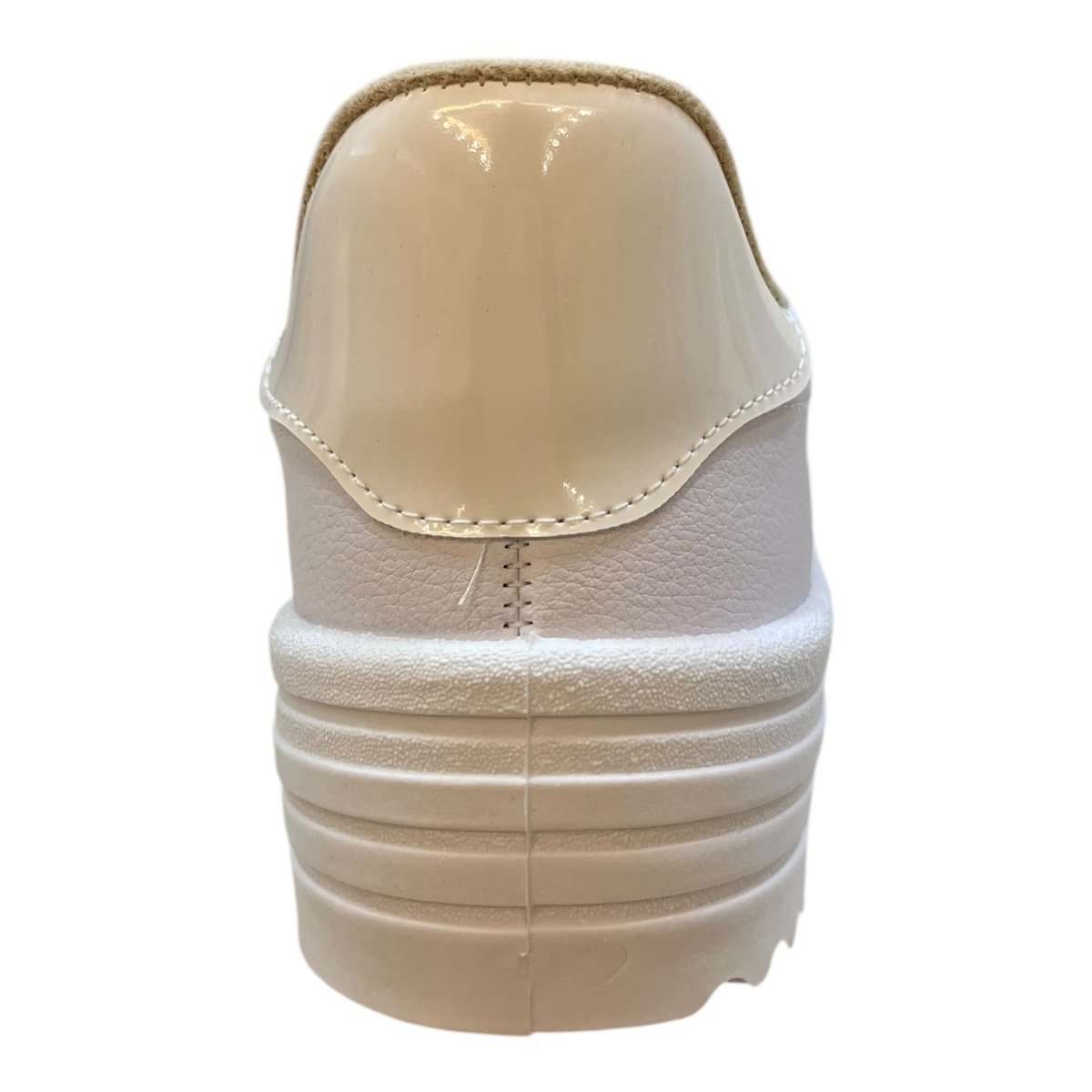 Tenis Feminino Moleca Casual Amarração Plataforma Retrô Básico 5782.314 Branco Branco 5