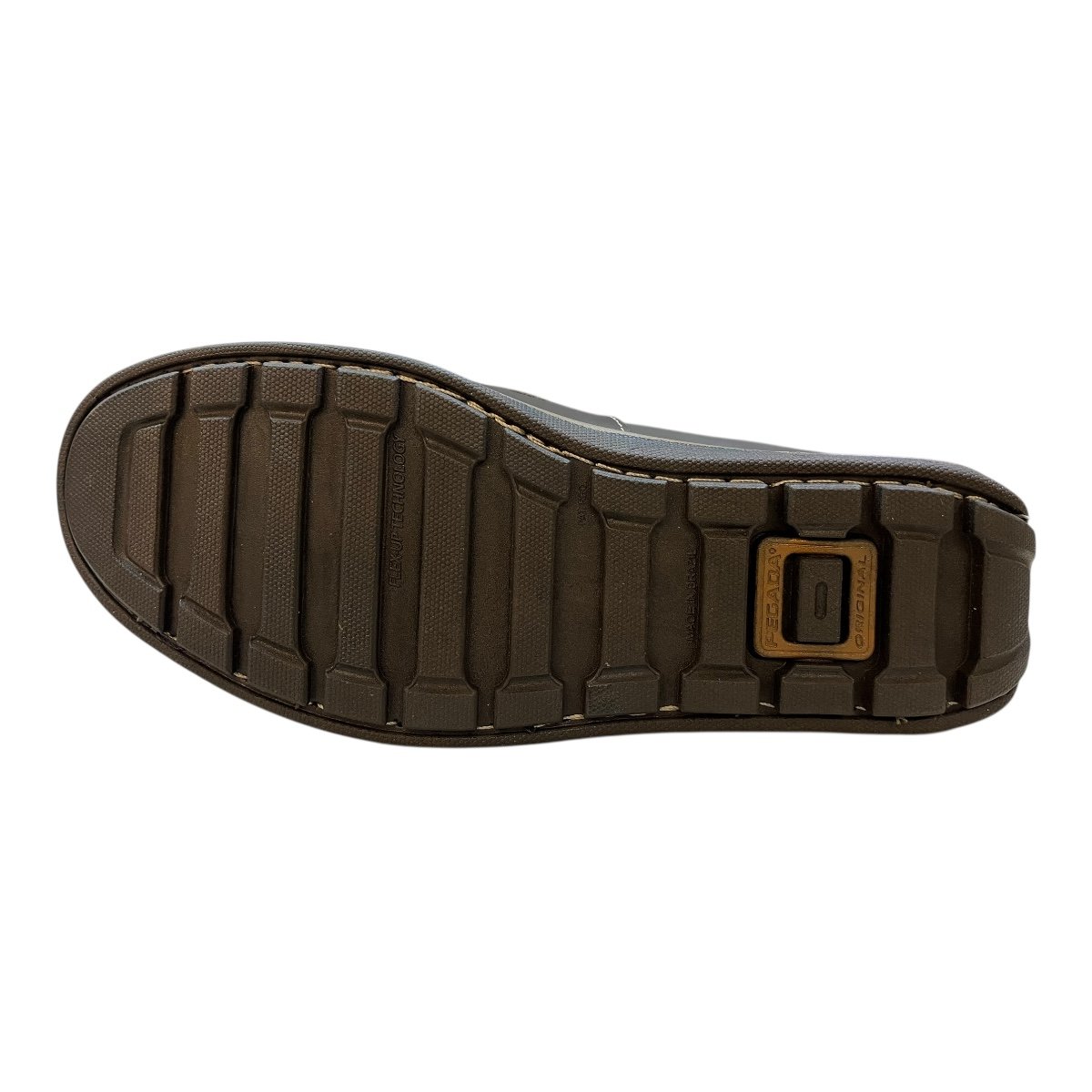 Mocassim Masculino Pegada Casual Couro Ultraconforto Bico Redondo 141603 marrom Marrom 3