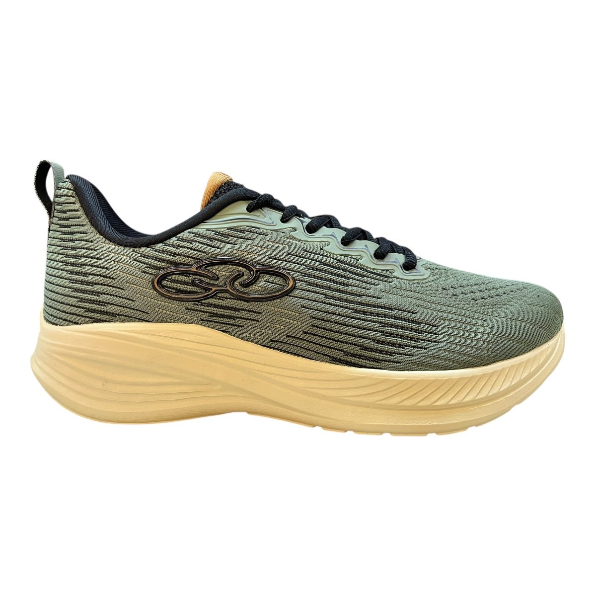 Tenis Masculino Olympikus Conforto Esporte Academia Caminhada Marte verde