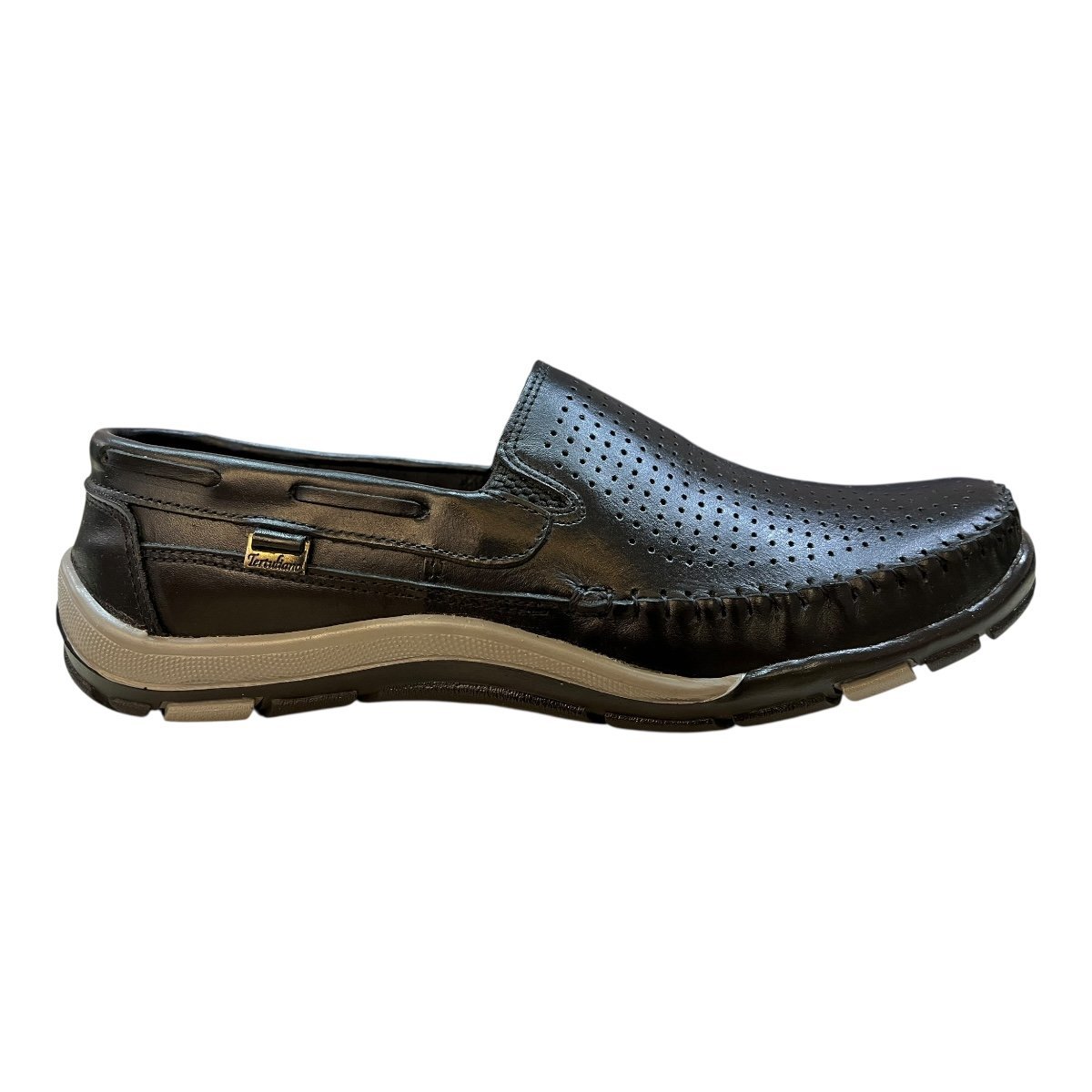 Mocassim Masculino Tertuliano 85 Ultraconforto Solado Emborrachado Couro Preto