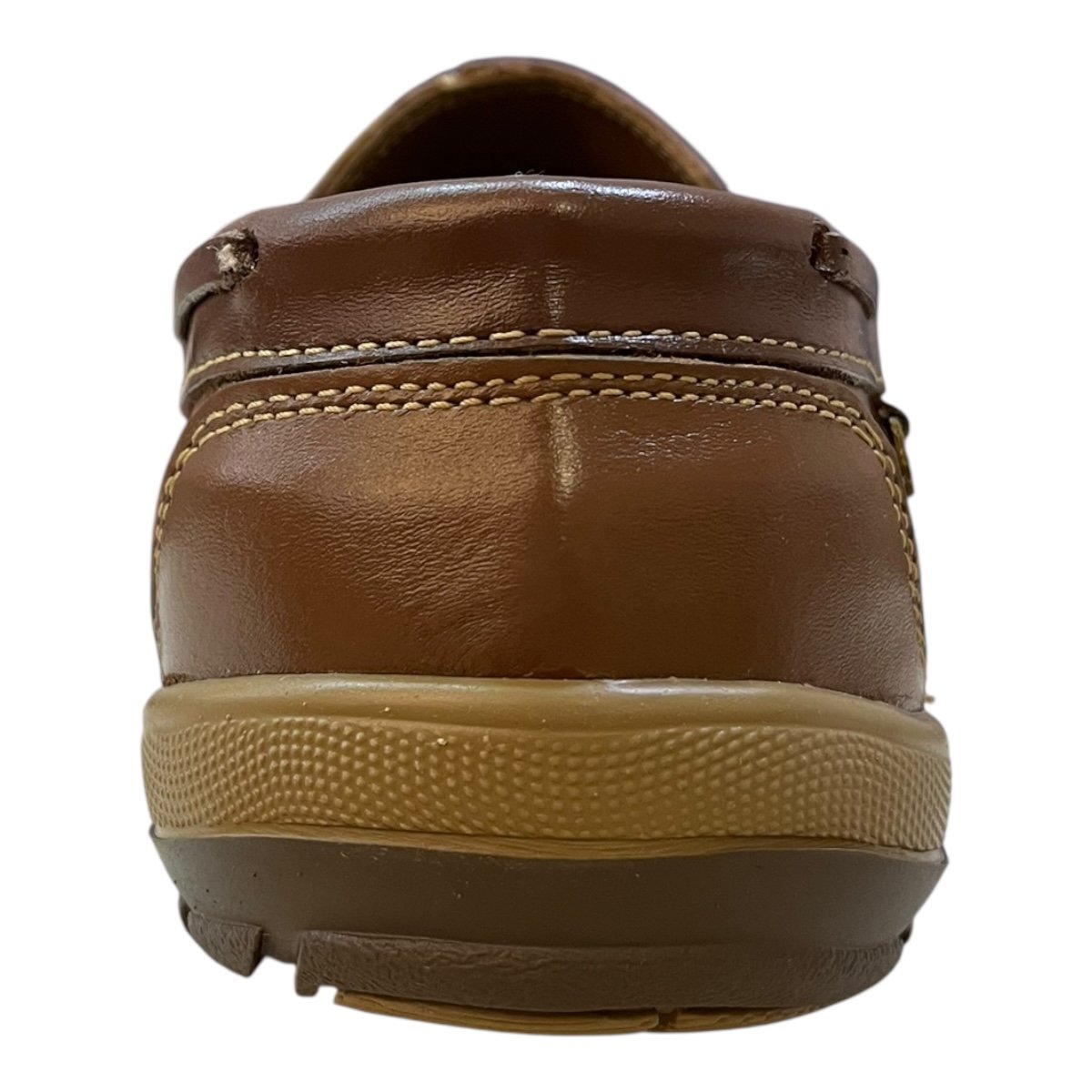 Mocassim Masculino Tertuliano 107 Ultraconforto Solado Emborrachado Couro Caramelo Caramelo/Tabaco 5
