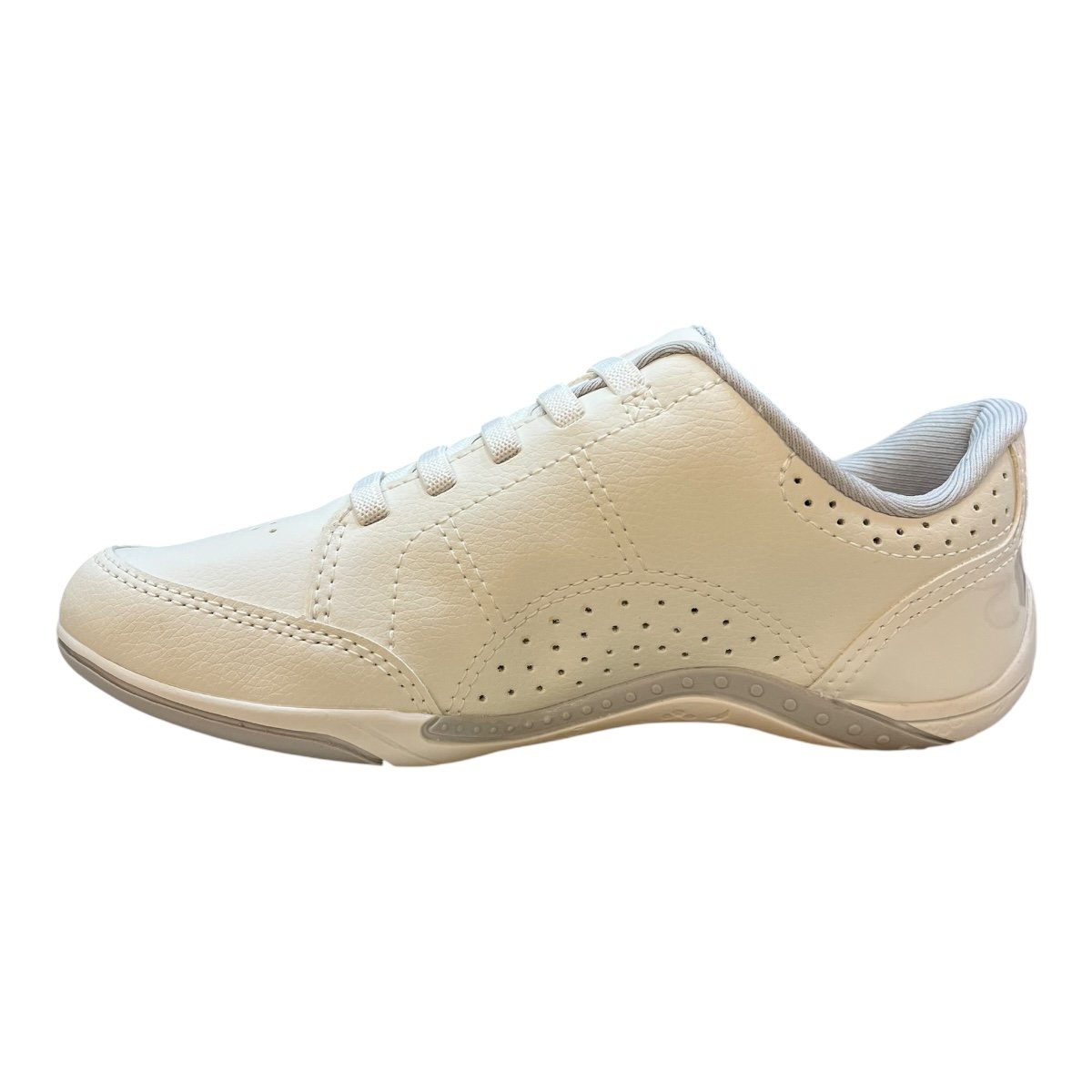 Tenis Feminino Kolosh Conforto Calce Fácil Zíper C1299 Branco Off White 3