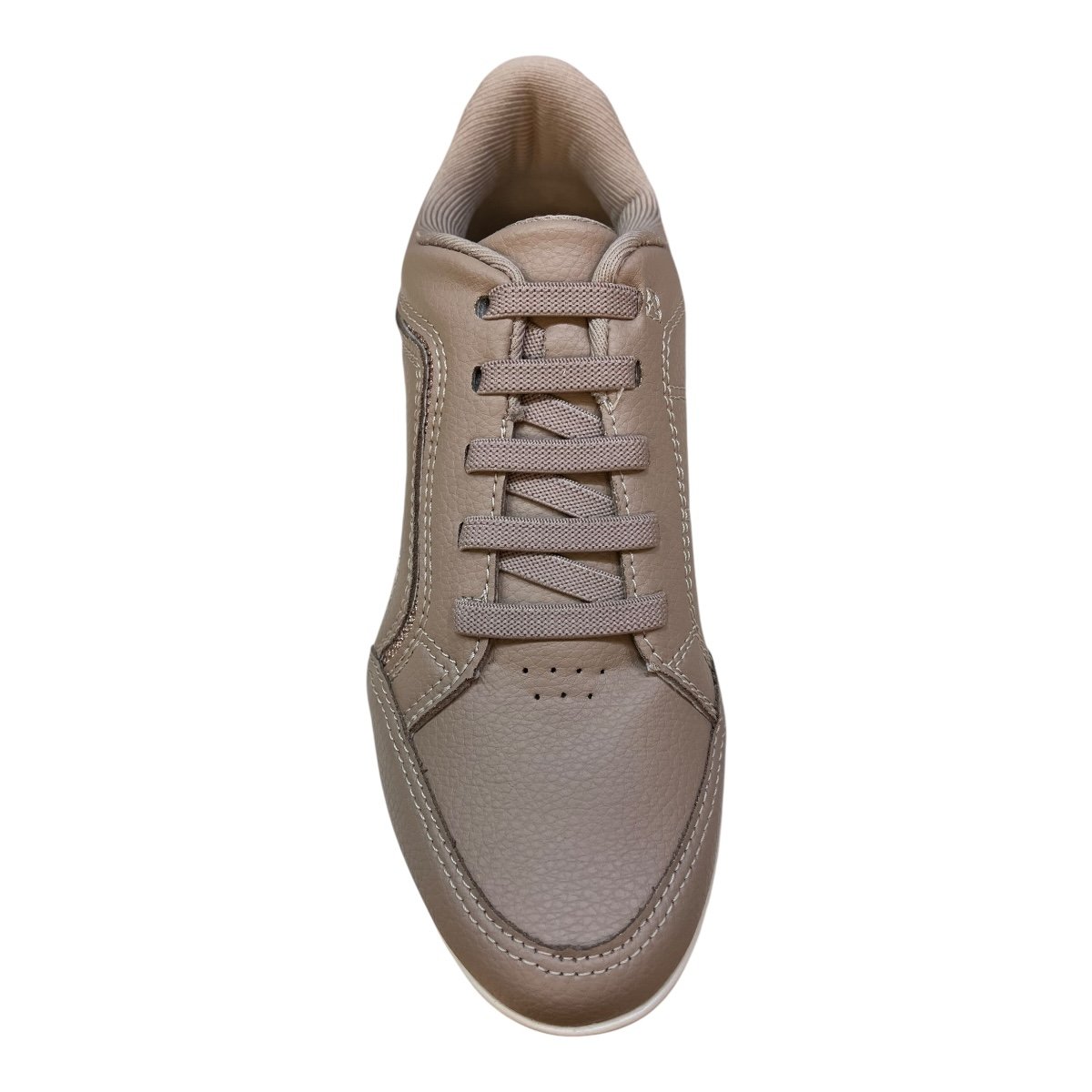 Tenis Feminino Kolosh Ultraconforto Gel Superleve Calce Fácil Elástico Brilho C1299a Nude Nude 6