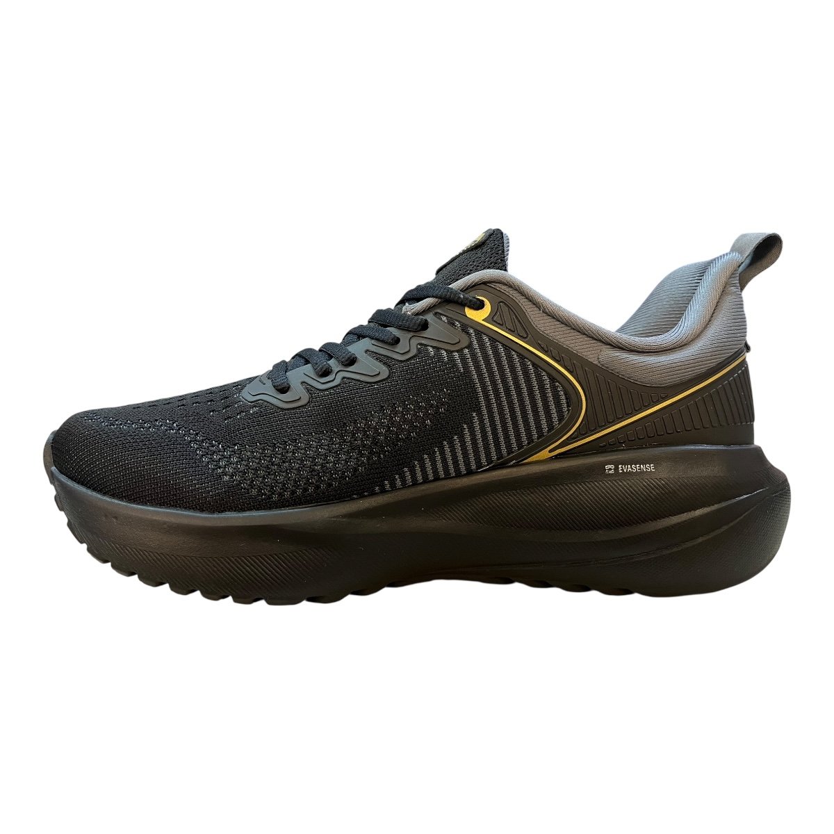 Tenis Masculino Olympikus Curva Conforto Esporte Corrida Caminhada Academia Preto Dourado Preto/Dourado 4