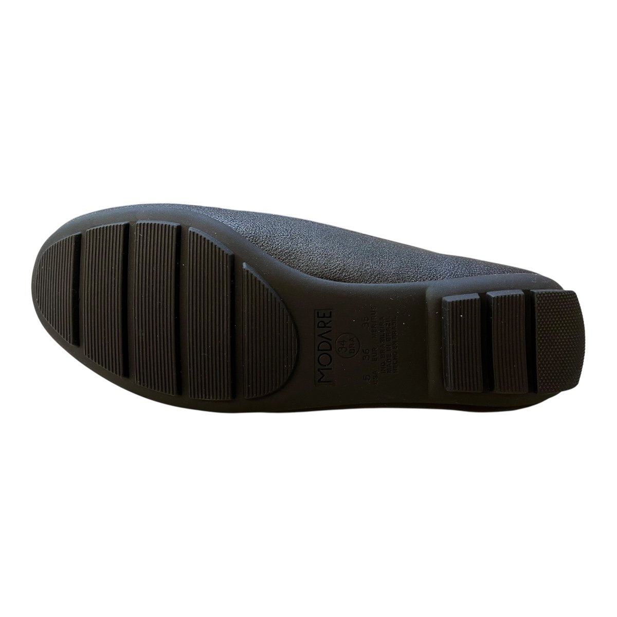 Mocassim Feminino Modare Casual Ultraconforto Antiderrapante Superleve 7035.662 Preto Preto 3