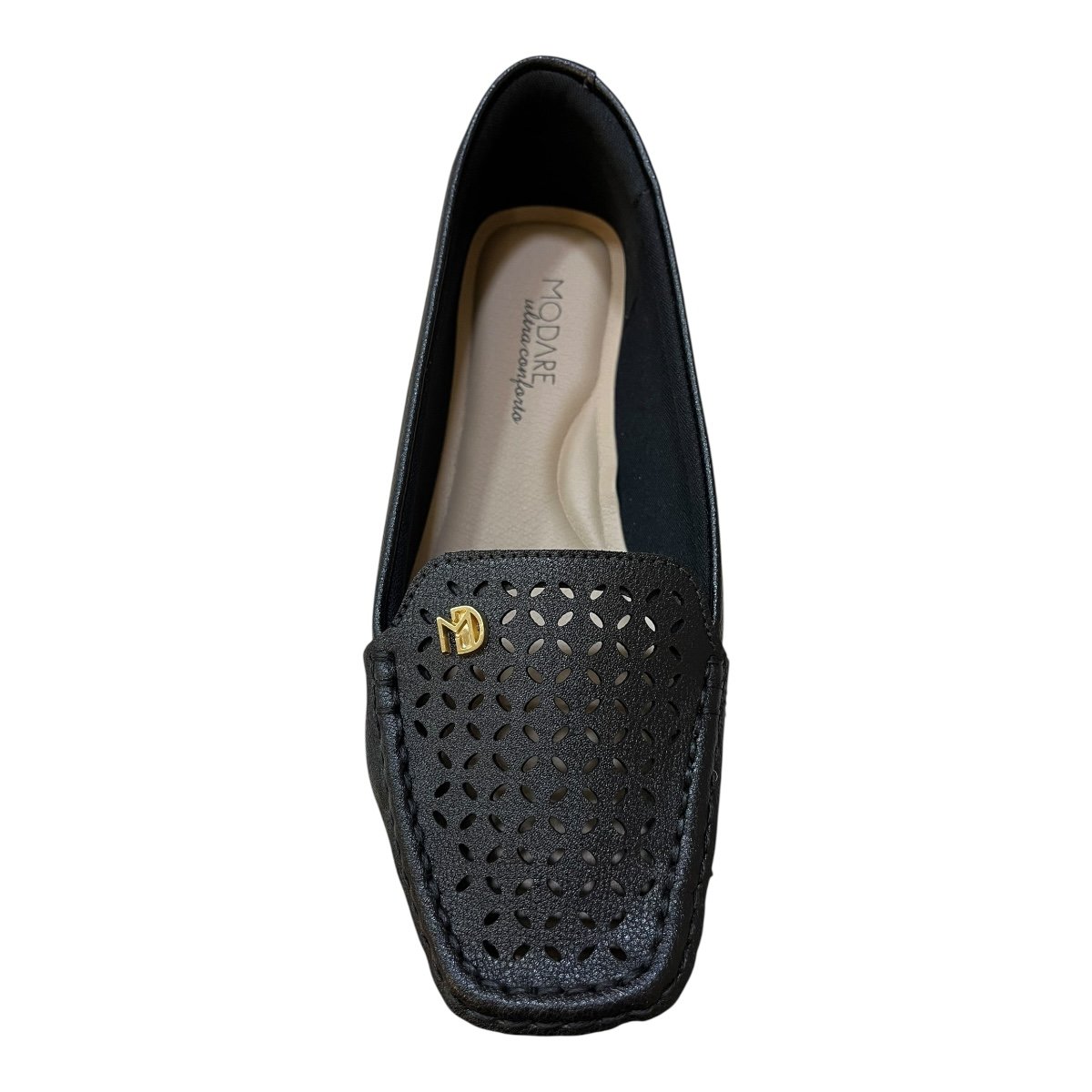 Mocassim Feminino Modare Casual Ultraconforto Antiderrapante Superleve 7035.662 Preto Preto 6